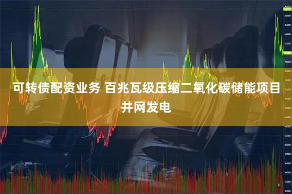 可转债配资业务 百兆瓦级压缩二氧化碳储能项目并网发电